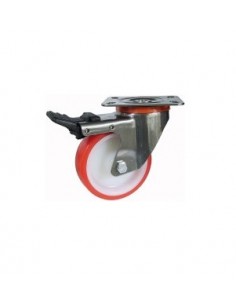 RUEDA AFO SERIE 284 FDA POL ROJO INOX