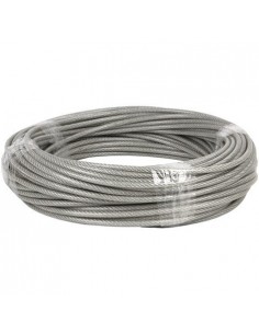 CABLE PLASTIFICADO ROLLO 100 MTS