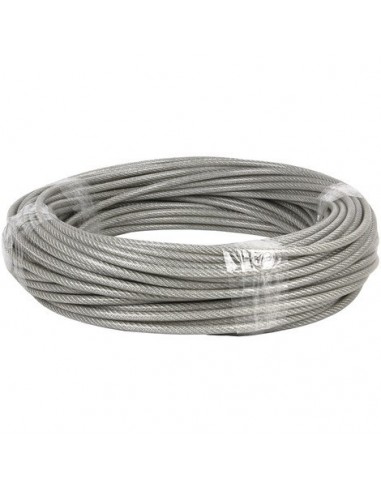 CABLE PLASTIFICADO ROLLO 100 MTS