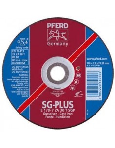 DISCO DESBASTE FUNDIDO 178 7 TSGP