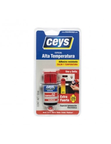 ADHESIVO ESTRUCTURAL ALTA TEMPERATURA 12 ML