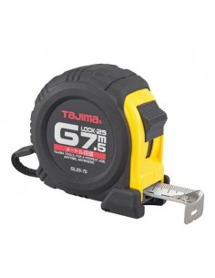 FLEXOMETRO CON FRENO RECUBIERTO 8 METROS 7107S8 TAJIMA