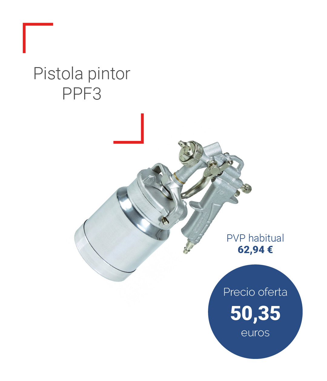 Oferta pistola pintor PPF3